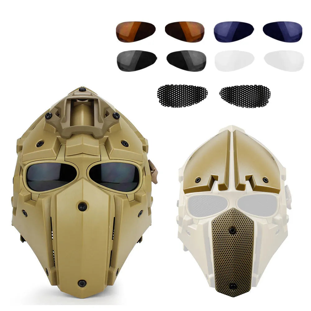 Ronin Tactical Helmet in polymer construction with adjustable straps and EVA padding