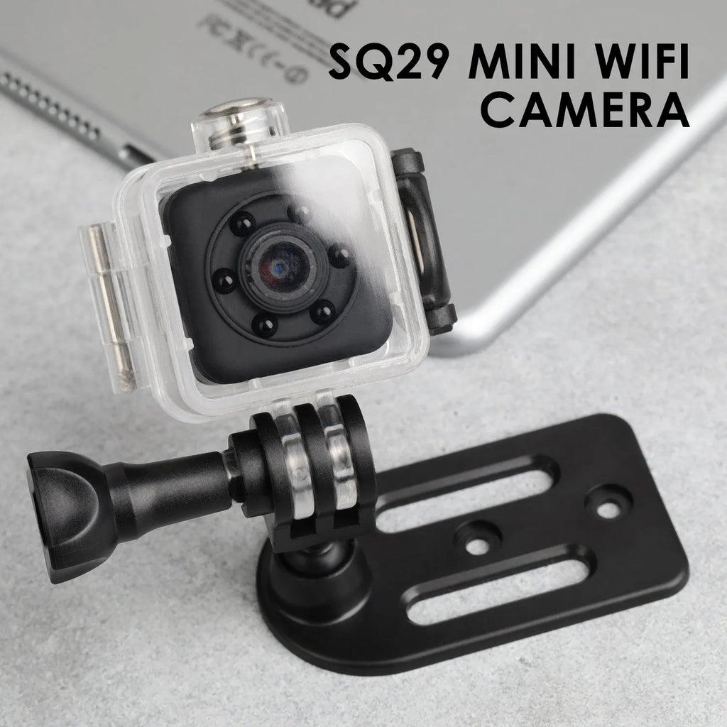 SQ29 waterproof sports camera with MicroUSB port and TF card slot