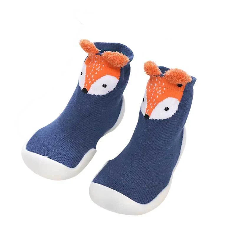 Children's non-slip pure cotton floor socks in various colours and sizes