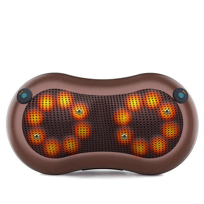 Massager Pillow with multiple head options for customised muscle relief