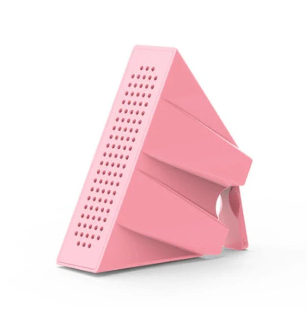 Mini speaker phone holder for Apple iPhones in various colors