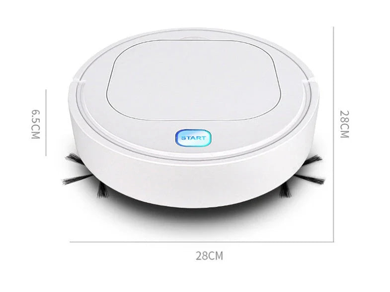 Intelligent home robot E28 white sweeper with USB charging