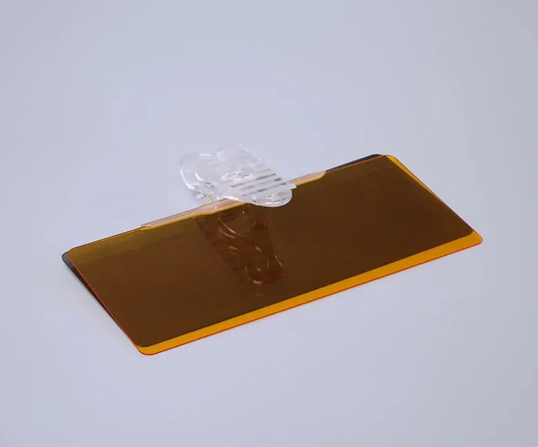 Foldable HD anti-glare car visor for day and night driving UV protection