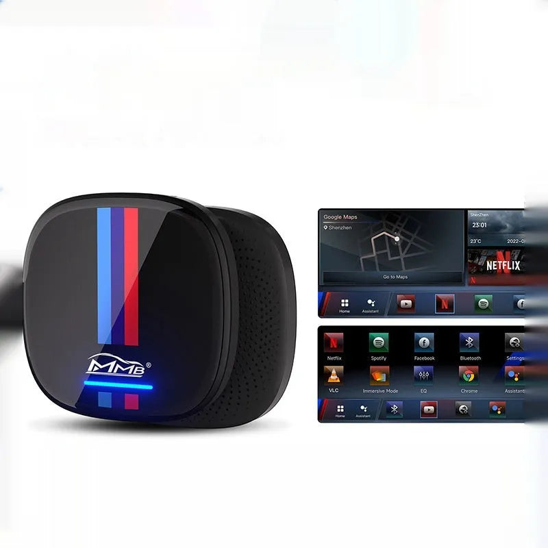 Car Modification Navigation Upgrade Android Box with 4G WIFI and capacitive touch screen in plastic casing