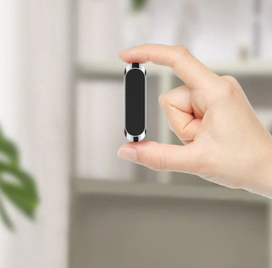 F6 Strip Plate Magnetic Car Phone Holder with steel spring frame