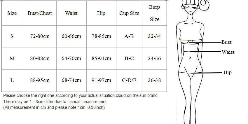 Black women's bikini set with metal ring detail on the long straps and a split bottom style.