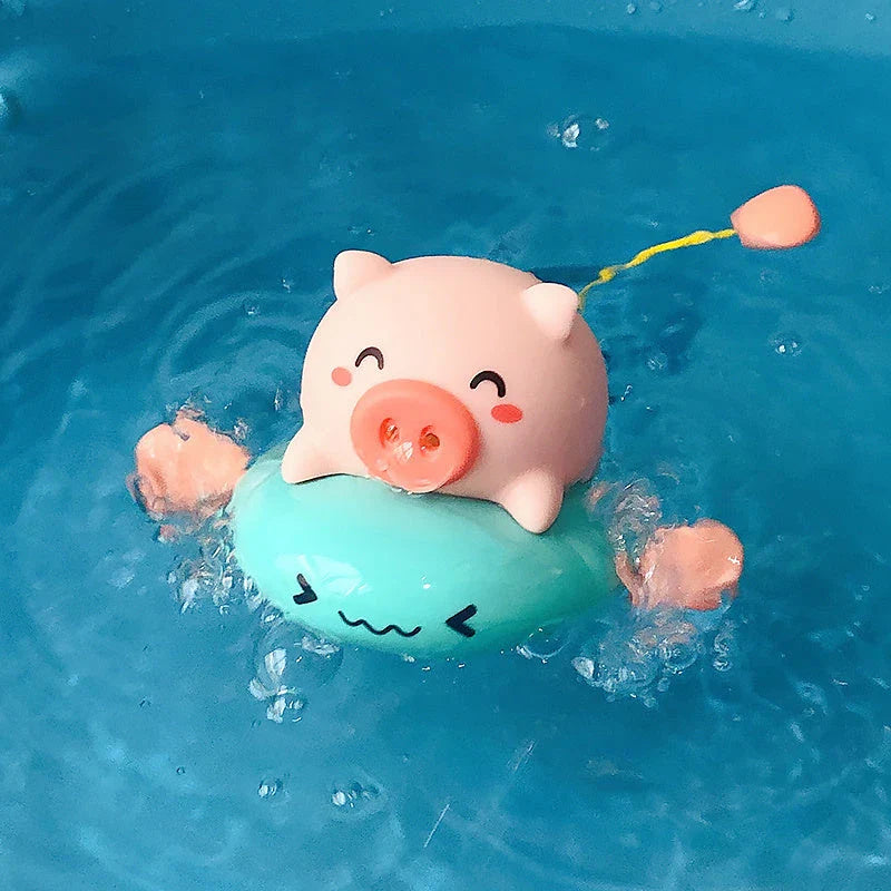 Cool Tour Pig ABS plastic baby water toy for safe and fun play