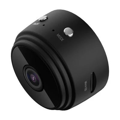 A9 WIFI wireless network camera with 1080P resolution in black