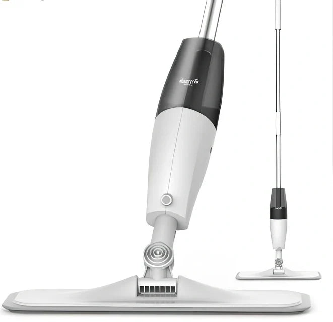 Xiaomi Deerma water spray floor mop with 360-degree rotation, 350ml reservoir, and 30cm microfibre head for efficient cleaning