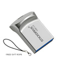 High Speed USB 3.0 Flash Drive 128GB metal rotation design black