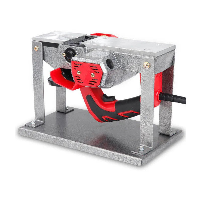Black iron electric planer flip chip bracket benchtop mounting stand accessory