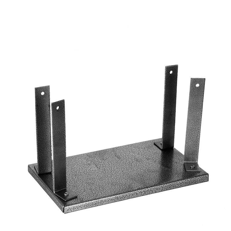 Black iron electric planer flip chip bracket benchtop mounting stand accessory