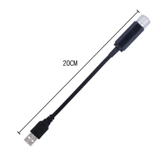 Purple starry sky effect car roof LED light with USB connection for GM vehicles