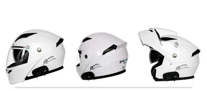 Motorcycle Bluetooth Helmet with FM radio, available in multiple colours and sizes