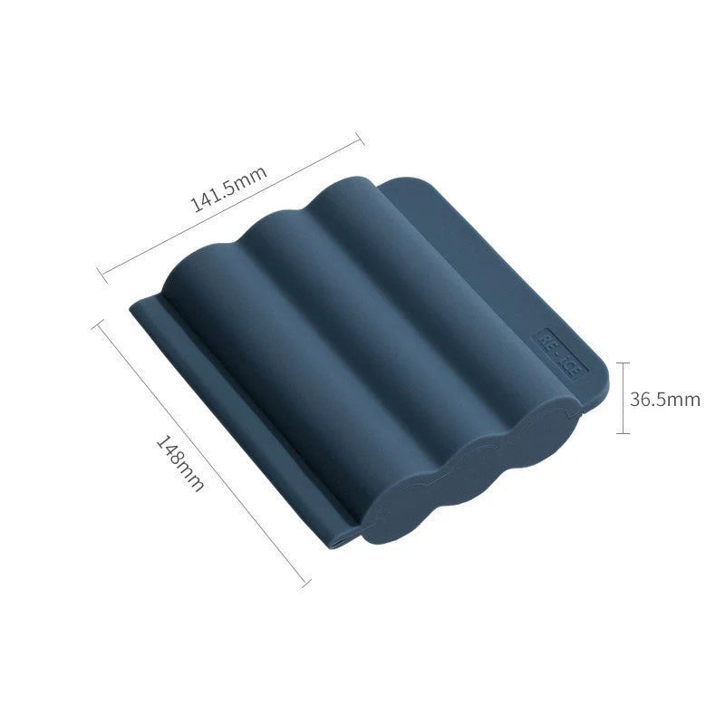 Food grade silicone ice tray for making large ice hockey pucks at home