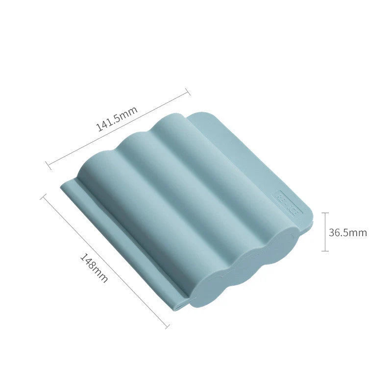 Food grade silicone ice tray for making large ice hockey pucks at home