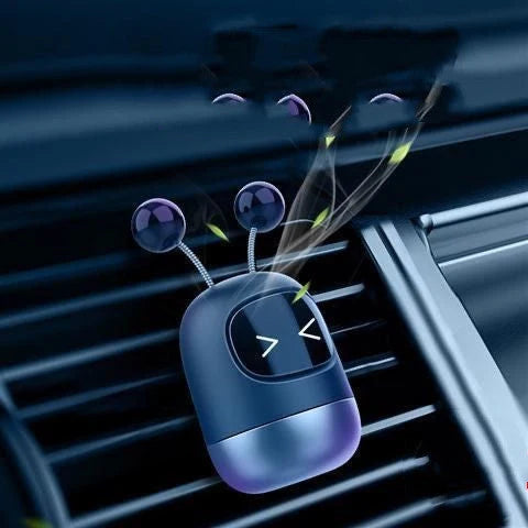Vibrato Blasting Artifact Air Outlet Robot Car Aromatherapy in various expressions