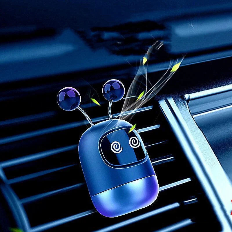 Vibrato Blasting Artifact Air Outlet Robot Car Aromatherapy in various expressions