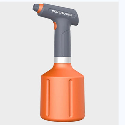 Automatic plant spray bottle with adjustable spout and USB recharge