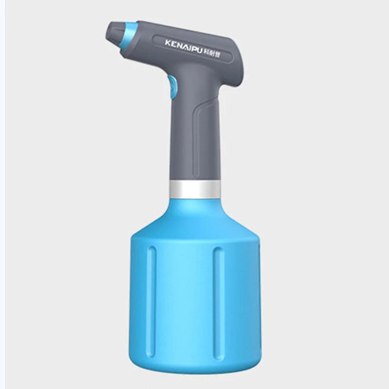 Automatic plant spray bottle with adjustable spout and USB recharge