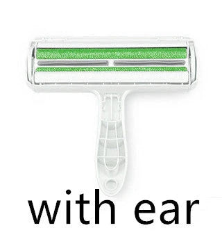 Durable ABS pet hair remover tool with 2-way design for efficient cleaning