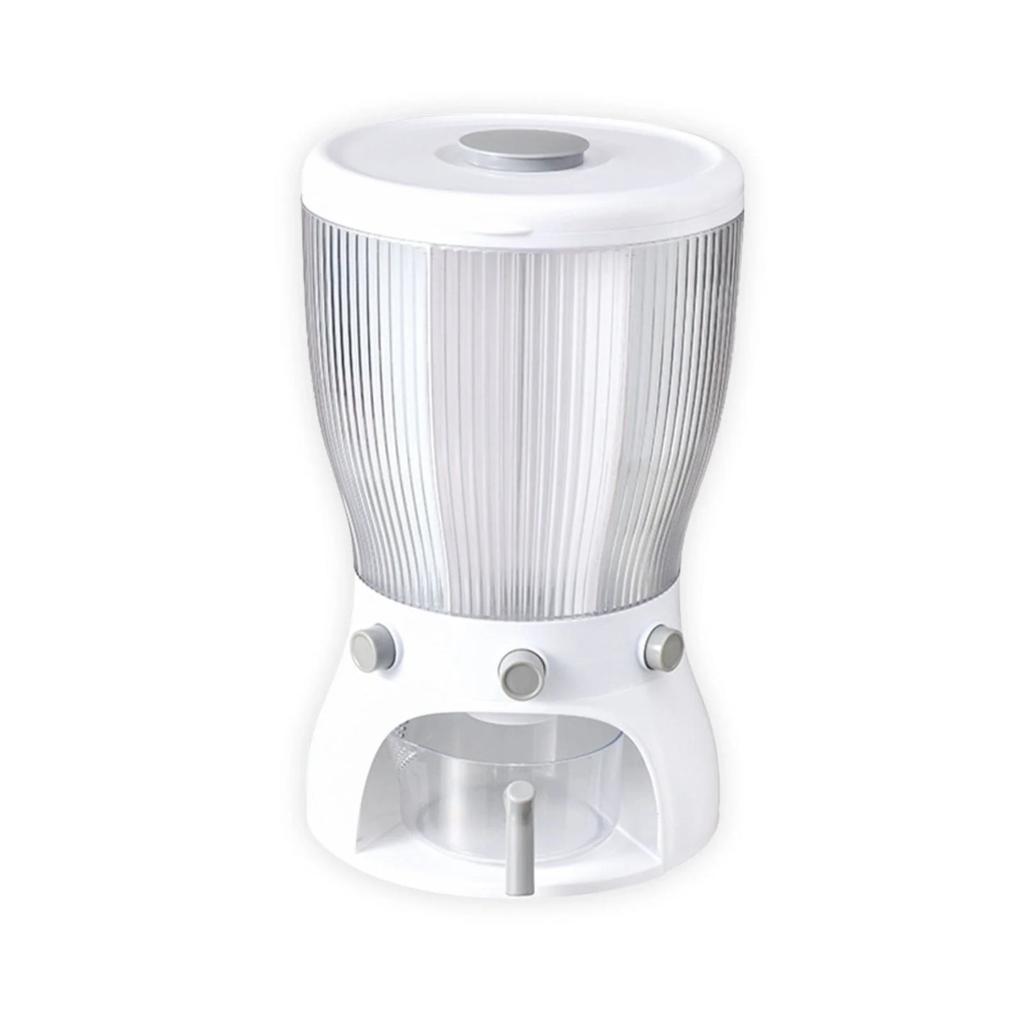 Multifunctional rotating food storage box with lid, moisture and insect proof