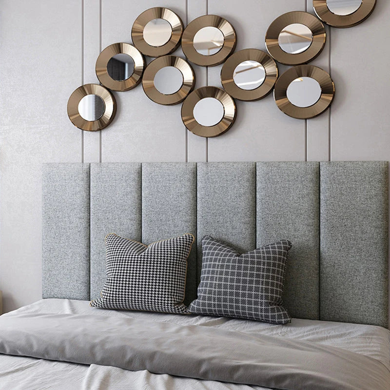 Self-adhesive headboard soft bag in various colours and sizes for bedroom wall decoration