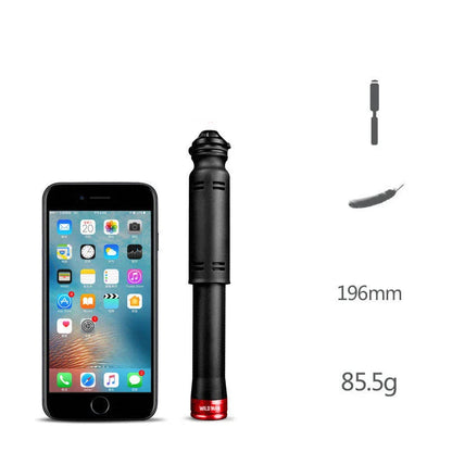 Ultra-Compact Kiwi-Approved Bicycle Pump - Lightweight, Durable, and Powerful Cycling Accessory