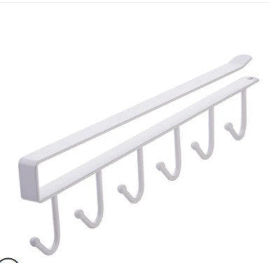 A stylish and durable wrought iron hook for versatile storage in the kitchen, wardrobe, or office - perfect for the modern Kiwi home.