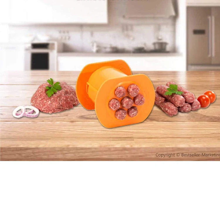 Versatile Meat Grinder for making homemade sausages, hot dogs, and pasta balls in the kitchen