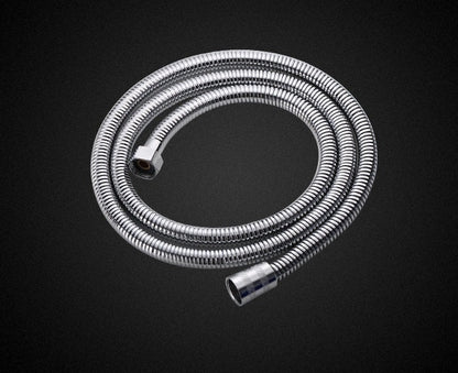 Colour-changing LED shower head with temperature sensor and high-pressure design