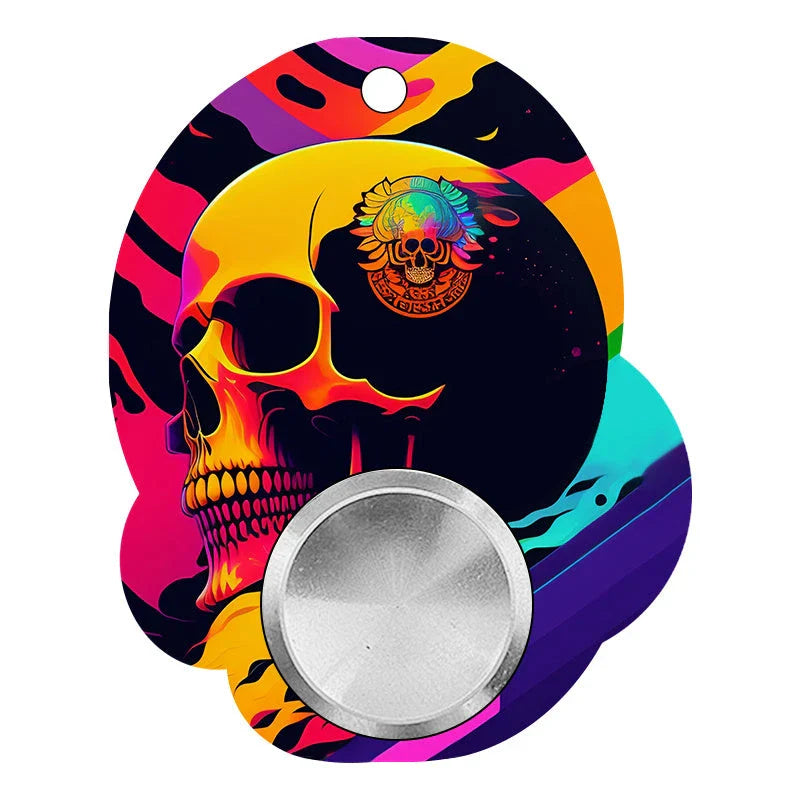 Original Puzzle Gyro Fidget Spinner Keychain for stress relief and focus improvement