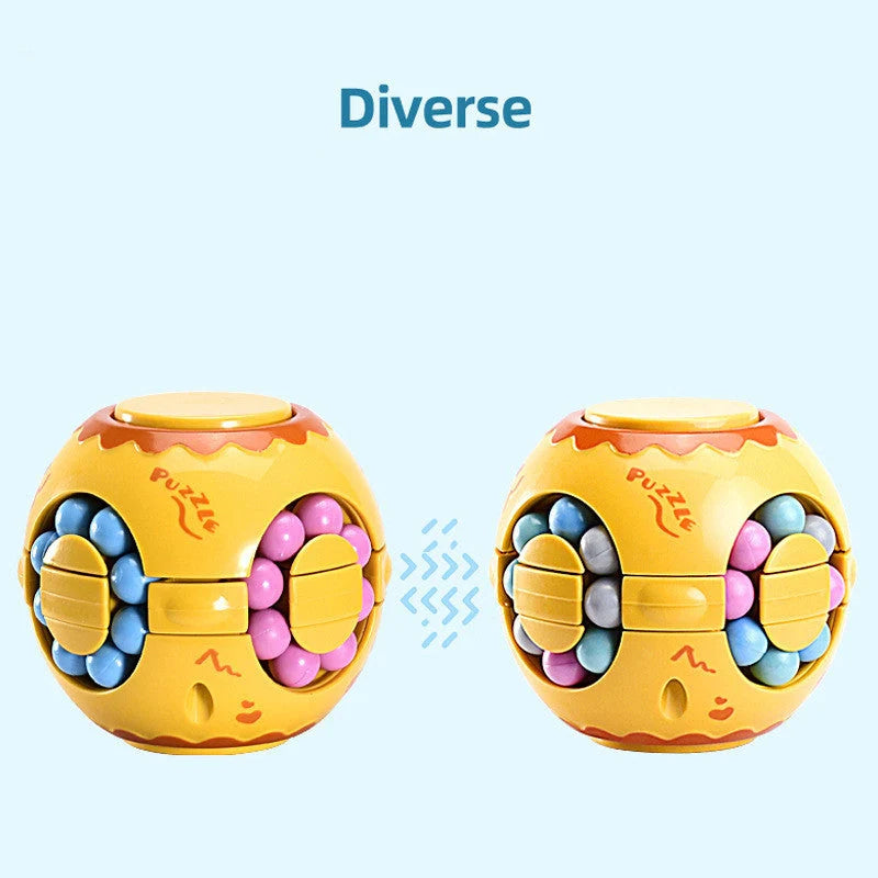 Checkered Educational Magic Bean Toy for stress relief and brain exercise