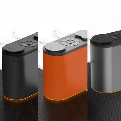 Rechargeable Double Sprinkler Essential Oil Expander in gun color, compact and efficient for large rooms