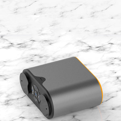 Rechargeable Double Sprinkler Essential Oil Expander in gun color, compact and efficient for large rooms