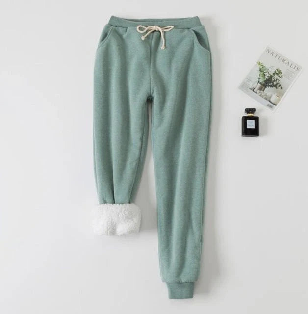 Lamb velvet padded sweatpants in various colours and sizes
