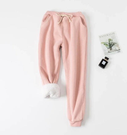 Lamb velvet padded sweatpants in various colours and sizes