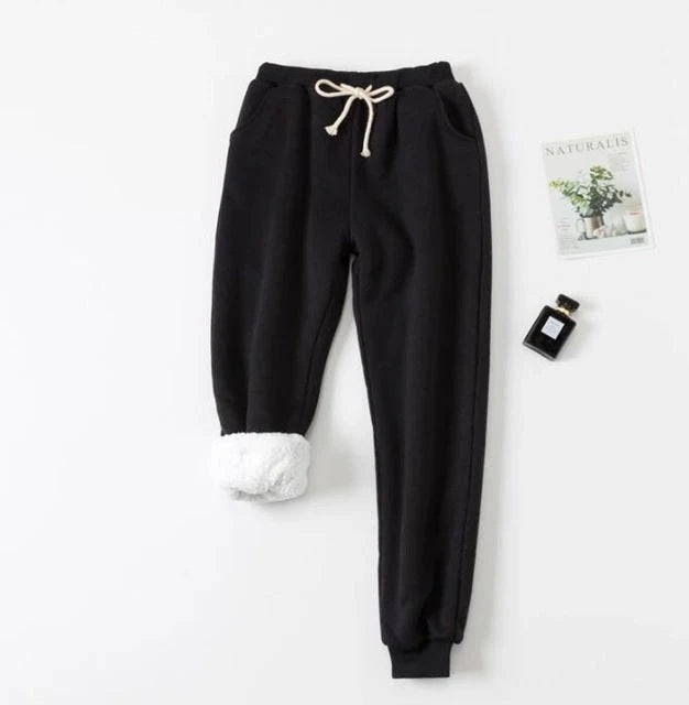 Lamb velvet padded sweatpants in various colours and sizes