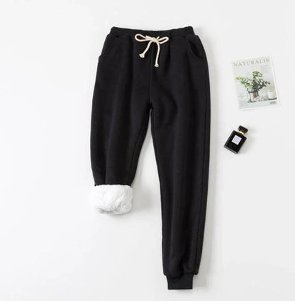 Lamb velvet padded sweatpants in various colours and sizes