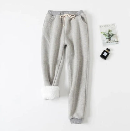Lamb velvet padded sweatpants in various colours and sizes