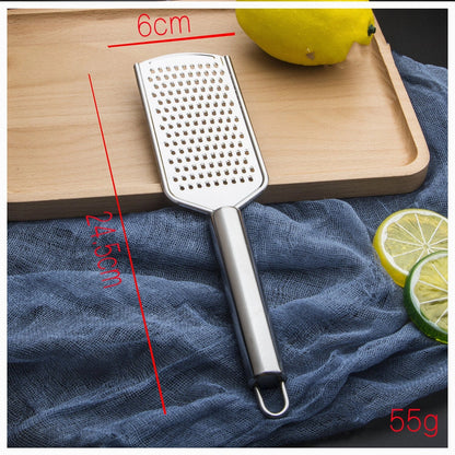 Stainless steel multi-functional kitchen grater set with four grating options