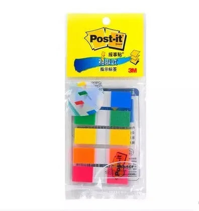 Plastic removable indicator labels in mixed colours showing 5cf, 6cf, and 9cf size options