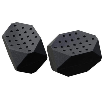 Compact jaw training device in grey, black, and white, made from food-grade silicone for safe facial muscle enhancement