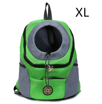 Stylish and comfortable pet carrier backpack in various colors and sizes, suitable for cats and dogs of different weights