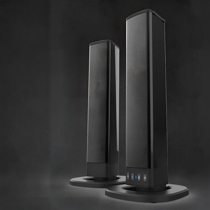 Black Card Combo Bluetooth TV speaker bar, 490x50x50mm, 1.2kg with remote and cables