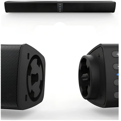 Black Card Combo Bluetooth TV speaker bar, 490x50x50mm, 1.2kg with remote and cables