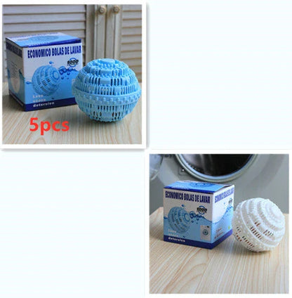 Reusable eco-friendly laundry balls made of TPR material with ceramic microspheres for effective, detergent-free washing