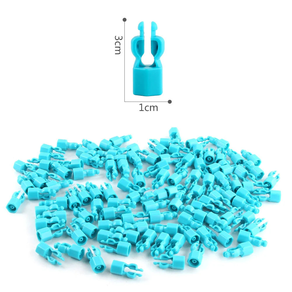 Kids DIY 3D Construction Fort Building Kit with sticks and balls for creative play