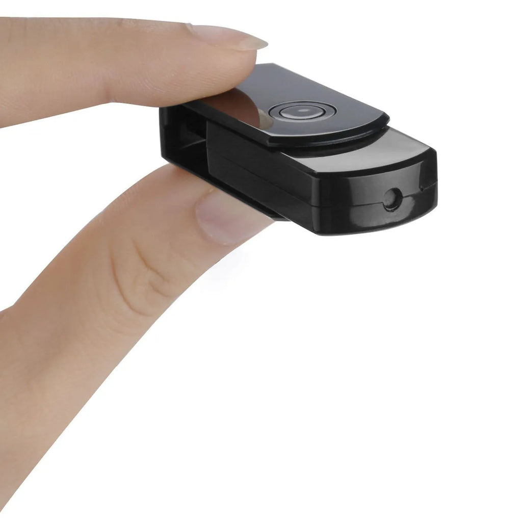 U03 Recording Rotary Card U Disk in black colour with plastic shell, showing rotary button and USB connector