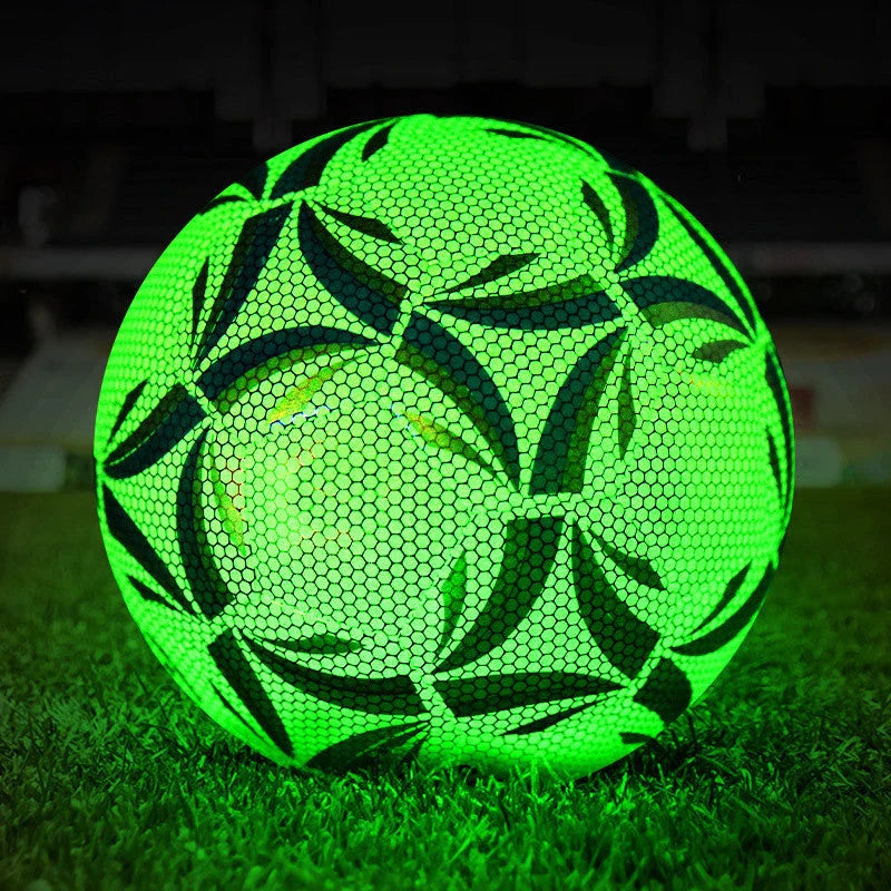 Luminate Glowing Soccer Practice Football for night training sessions